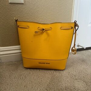 Michael Kors Yellow Shoulder Bag